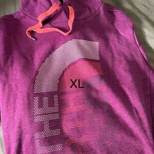 The North Face Magenta Hoodie XL